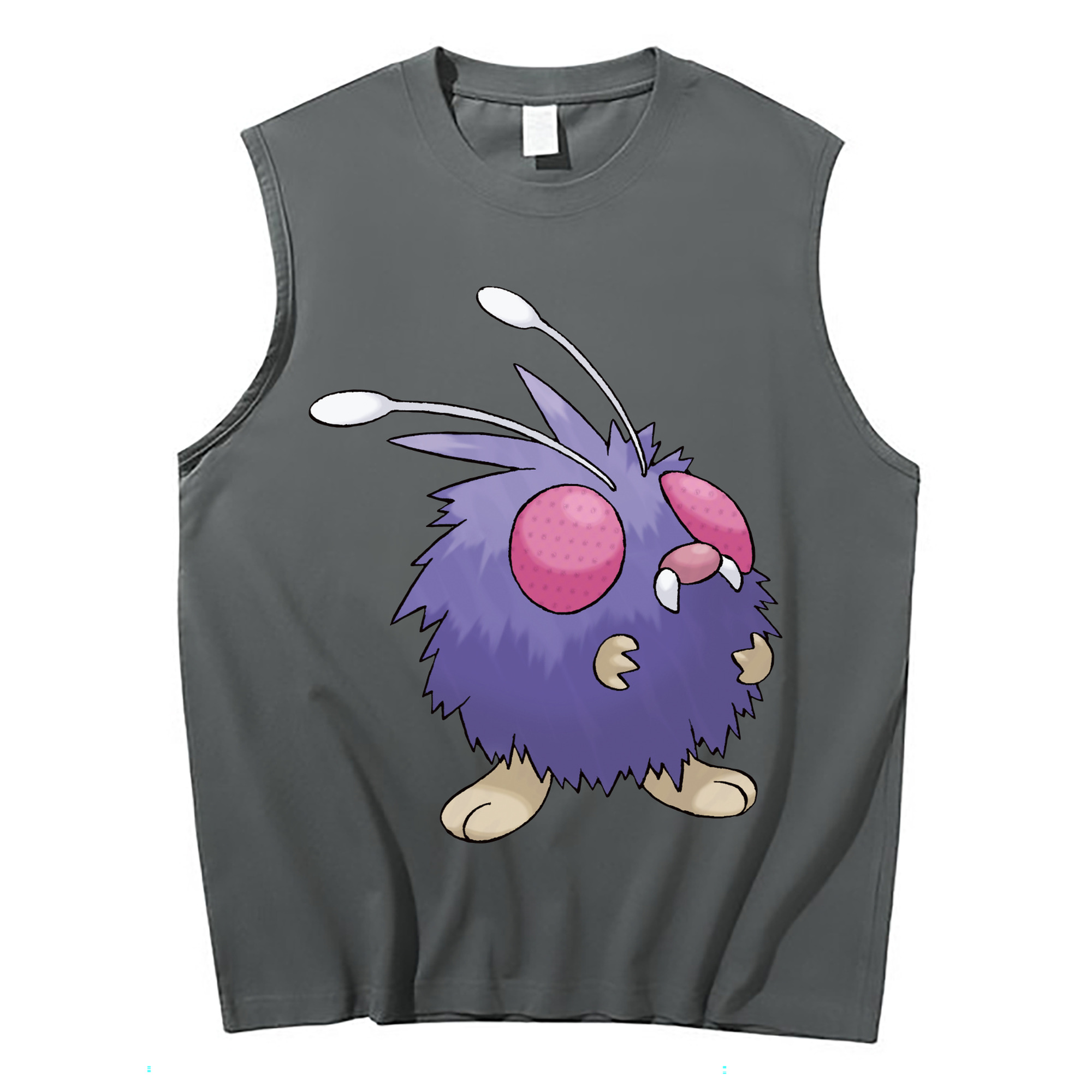 （画像用） ポケットモンスター Pokémon コットン100％タンクトップ（フロントプリント）